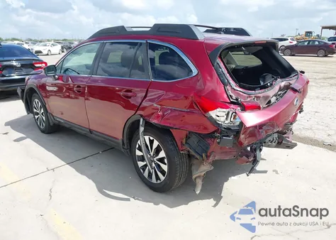 2015 Subaru Outback 2.5I Limited z USA, uszkodzony, nr VIN 4S4BSANC9F3342464